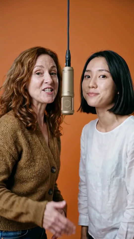 Orange booth · Coworkers